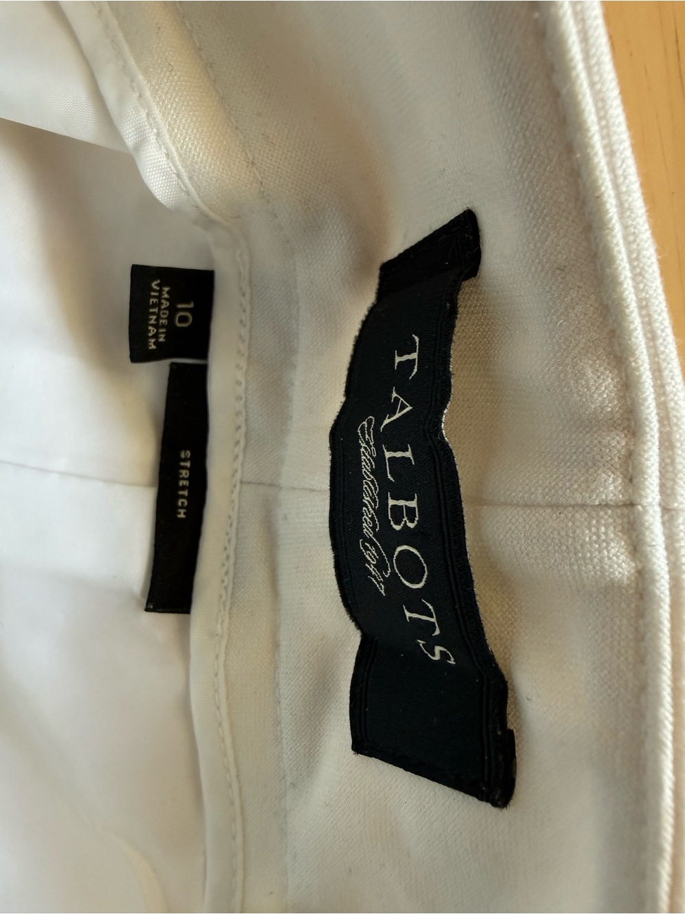 Talbots White Stretch Women’s Jeggings - Slim Fit
